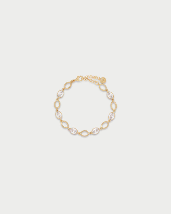 Bracciale Alternato Oval Cut