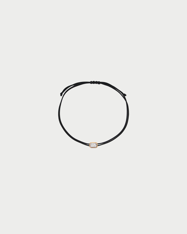 Bracciale Tessuto Emerald Cut