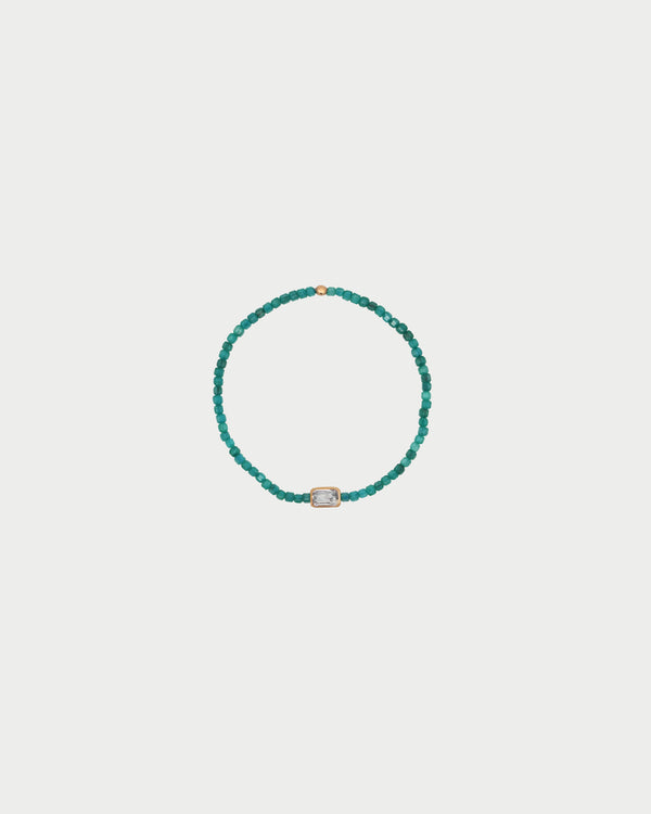 Bracciale Elastico Emerald Cut