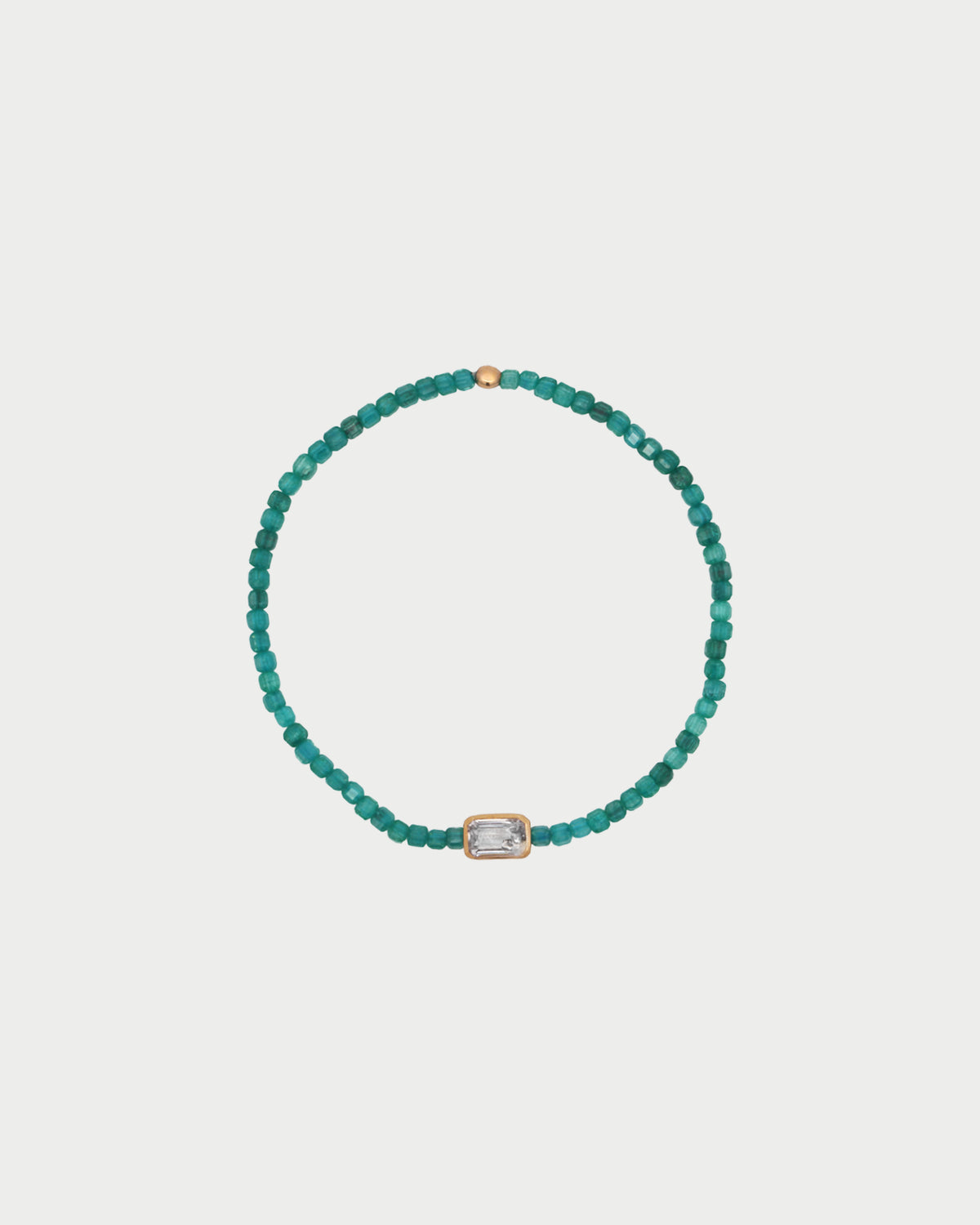 Pulsera elástica «Emerald Cut»