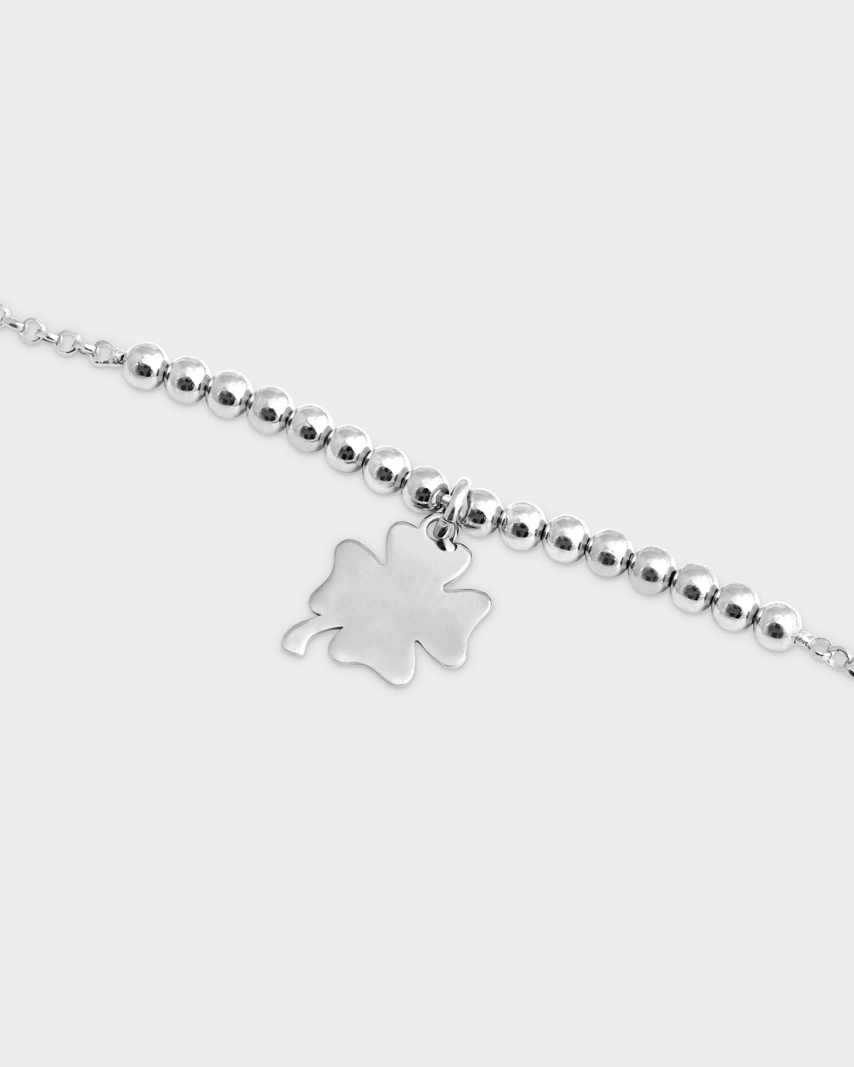 Pulsera Micro Detalle Único Trébol de cuatro hojas