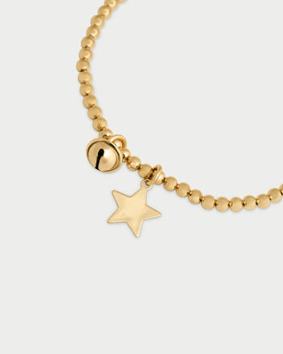 Pulsera Élastica con Colgante Estrella