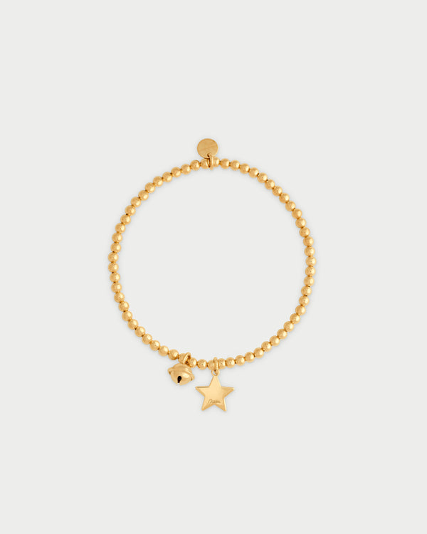 Elastic Bracelet with star Pendant