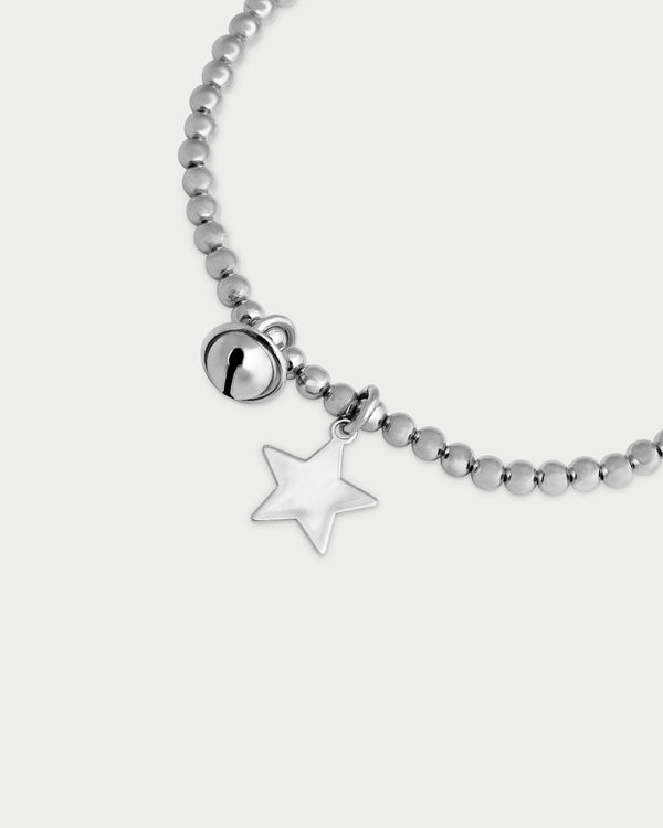 Elastic Bracelet with star Pendant