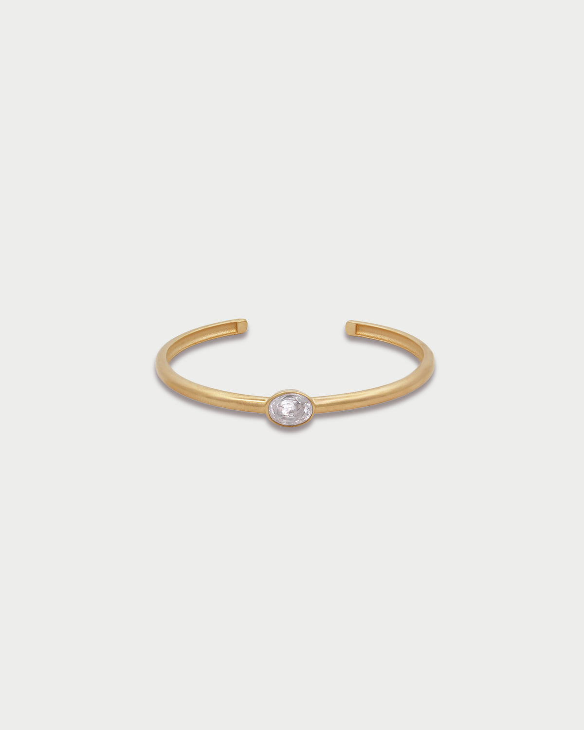 Pulsera rígida Alma Oval Cut