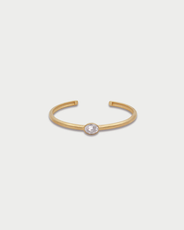 Alma Oval Cut Bangle