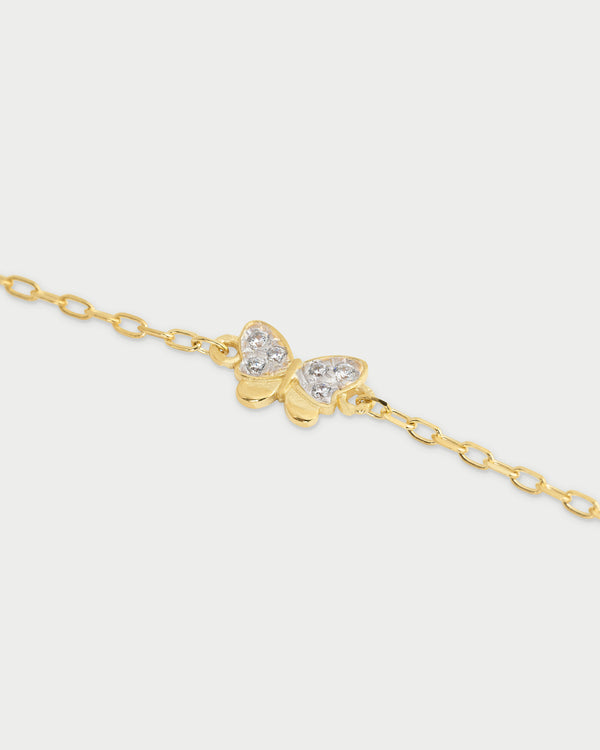 Pulsera cadena mariposa - Fly&Shine