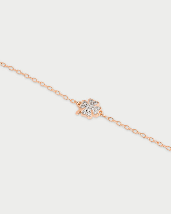 Belons Bracciale In Argento Sterling 925 Con Zirconia Cubica E Quadrifoglio A Quattro Foglie Catena 428230 Belons Bracciale In Argento Sterling 925 Con Zirconia Cubica E Quadrifoglio A Quattro Foglie Catena 428230