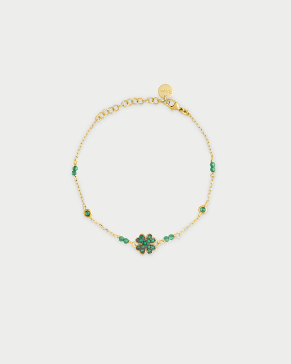 Pulsera de cadena con biseles de pavé de colores - STARDUST TEN