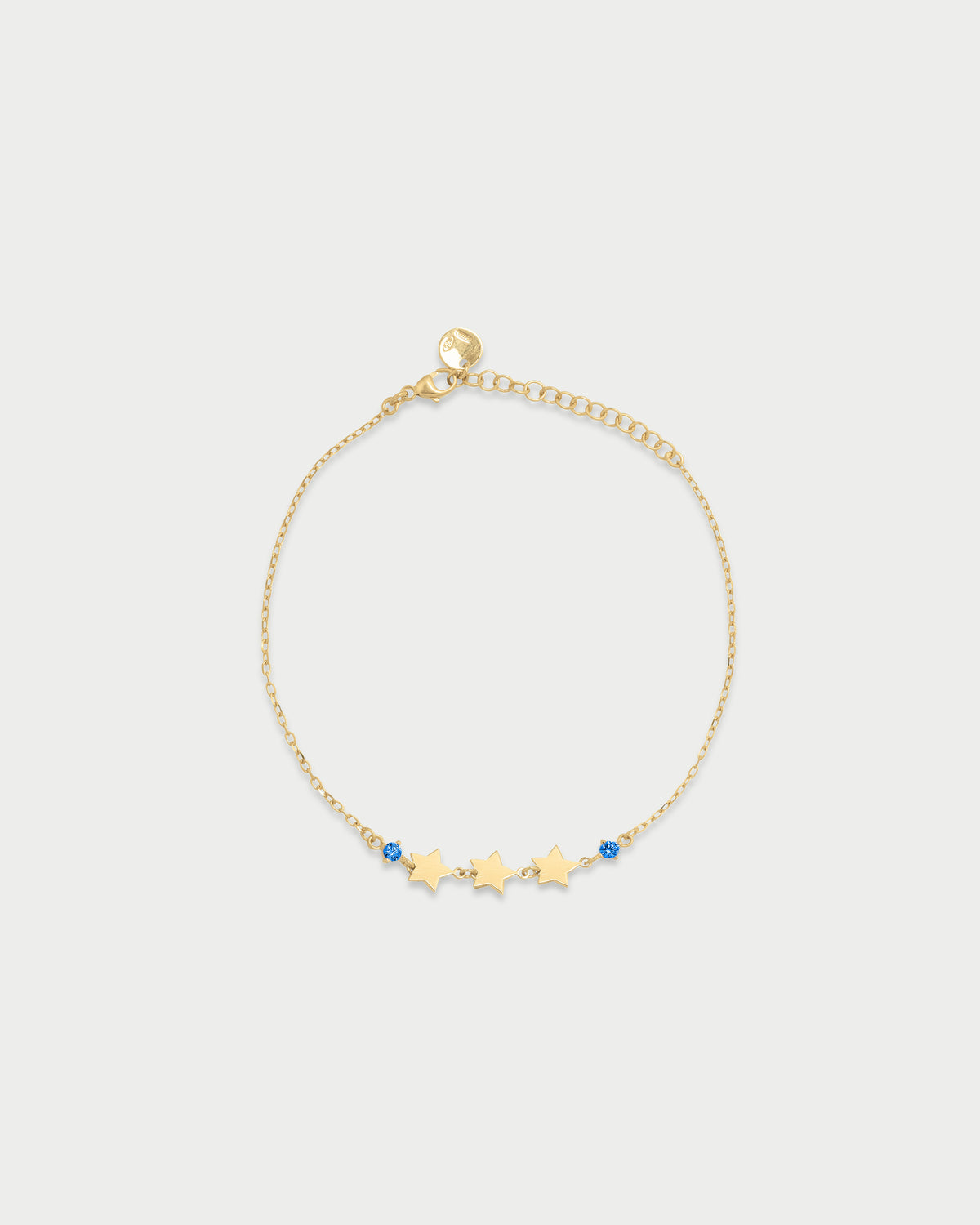 Three stars and dot light bracelet