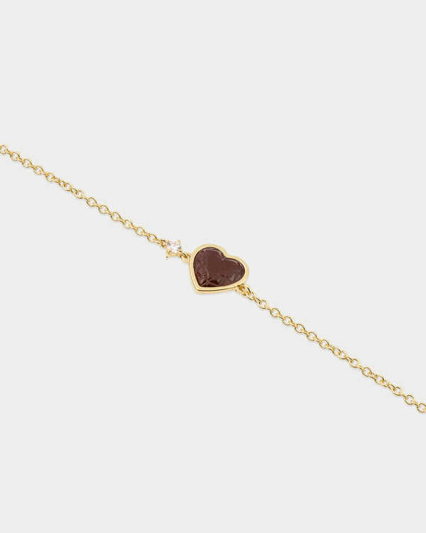 Heart bracelet choco