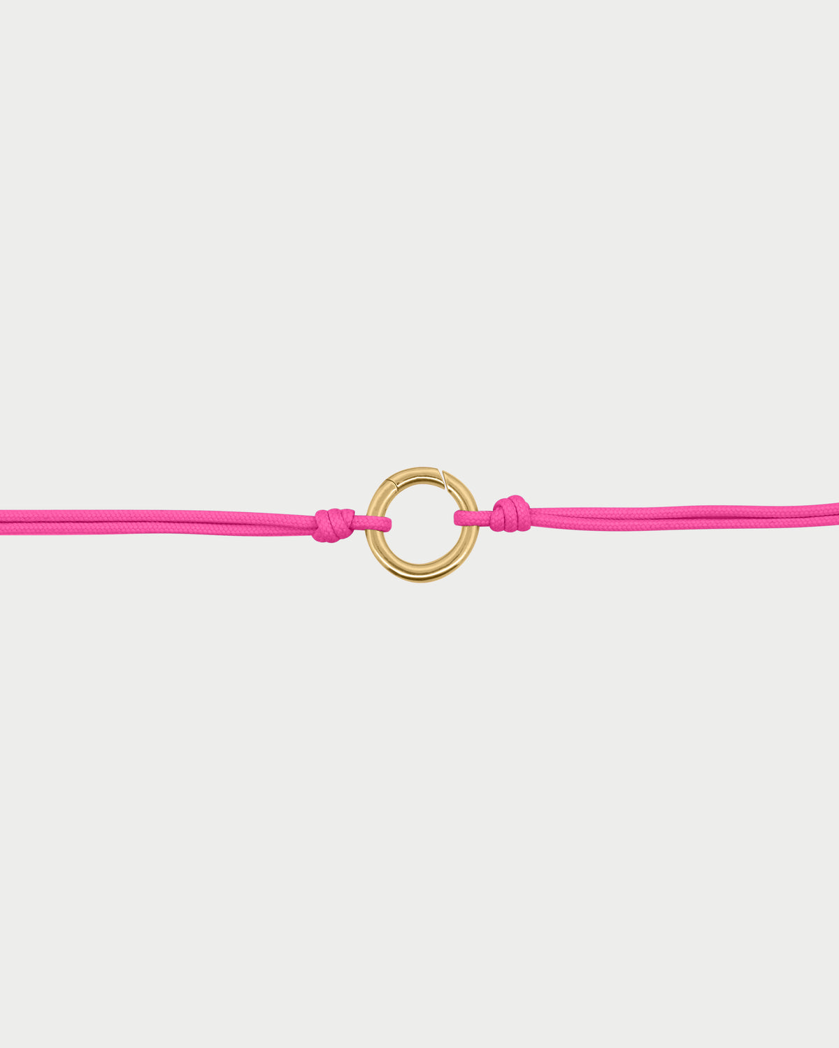 Soft cord bracelet Circle base