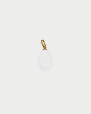 Charm Drop Jade White