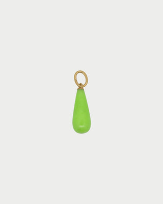 Charm Goccia Giada Green