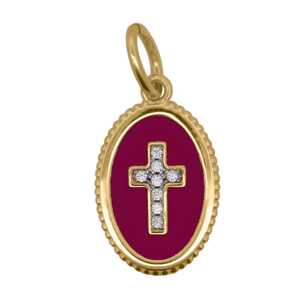 Charm Cross Burgundy
