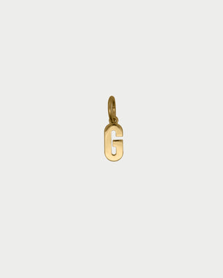 Letter G Charm