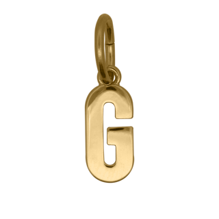 Letter G Charm