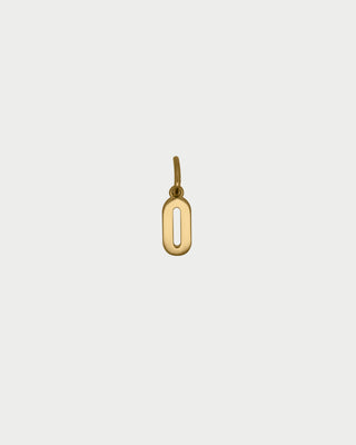 Letter O Charm