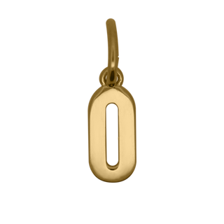 Letter O Charm