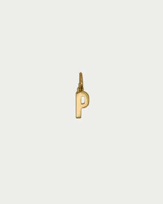 Letter P Charm