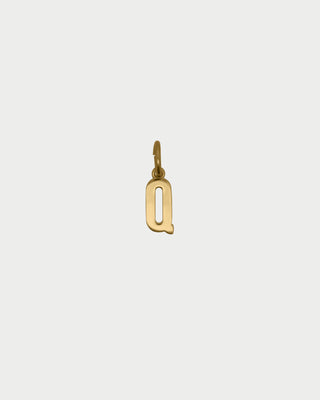 Letter Q Charm