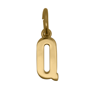 Letter Q Charm