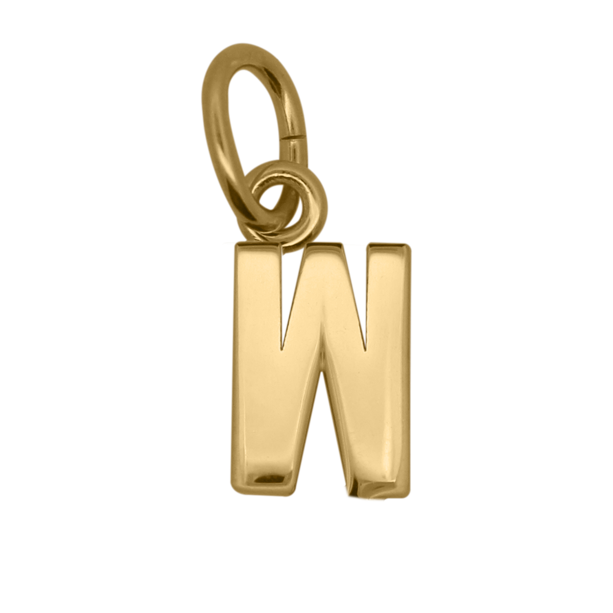 Letter W Charm