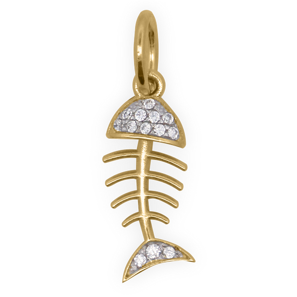 charm espina de pescado