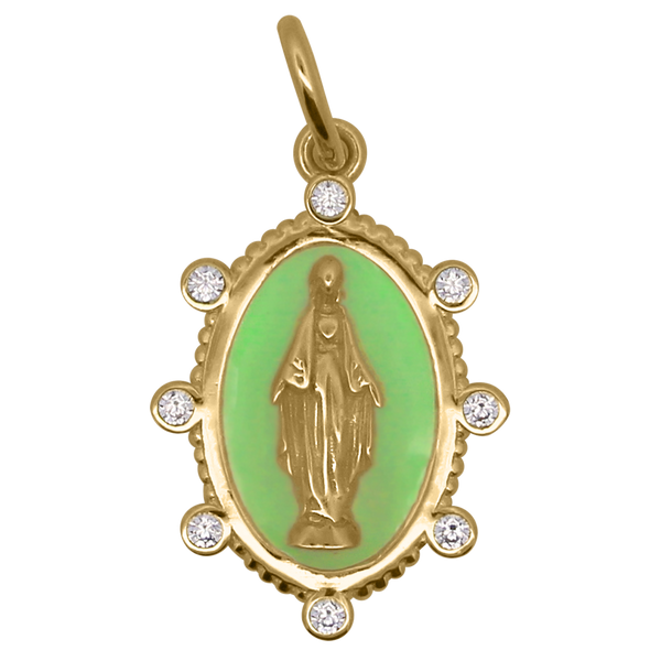 Charm Madonna Verde