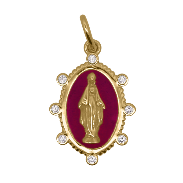 Charm Madonna Burgundy