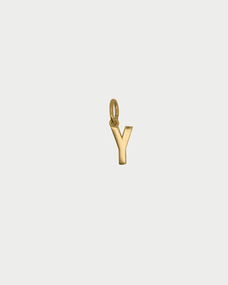 Letter Y Charm