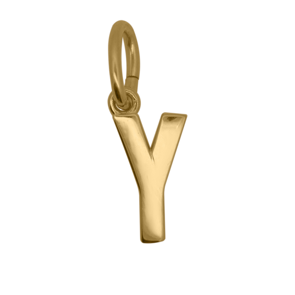 Letter Y Charm