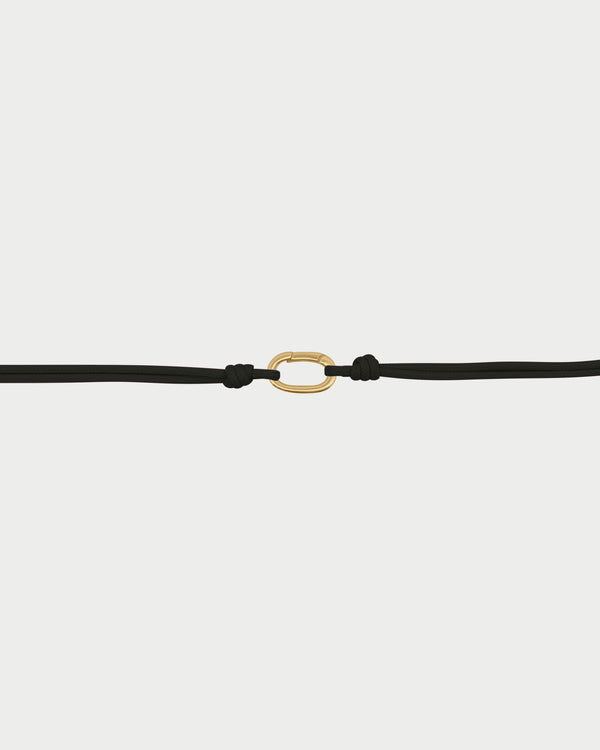 Soft cord choker oval base