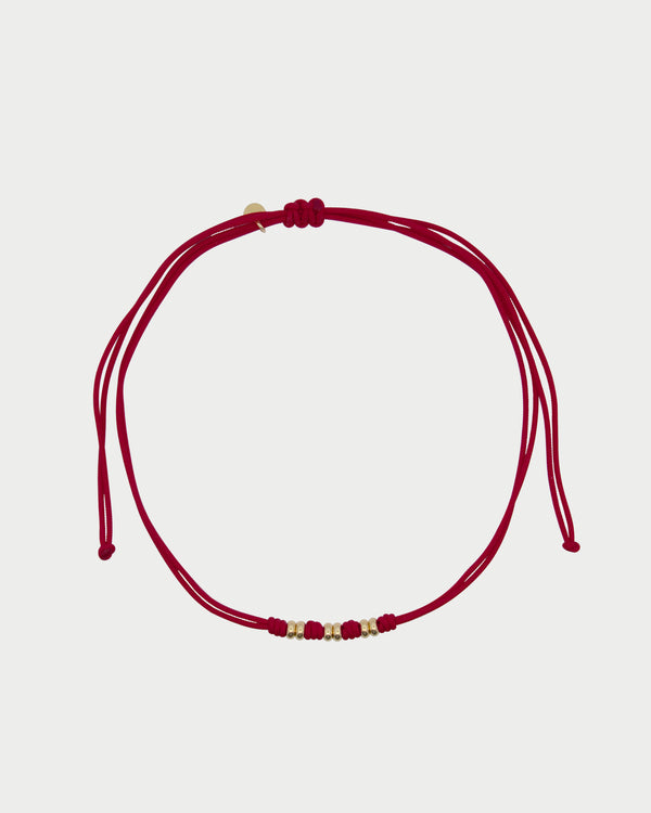 Gargantilla de cordón suave con arandelas