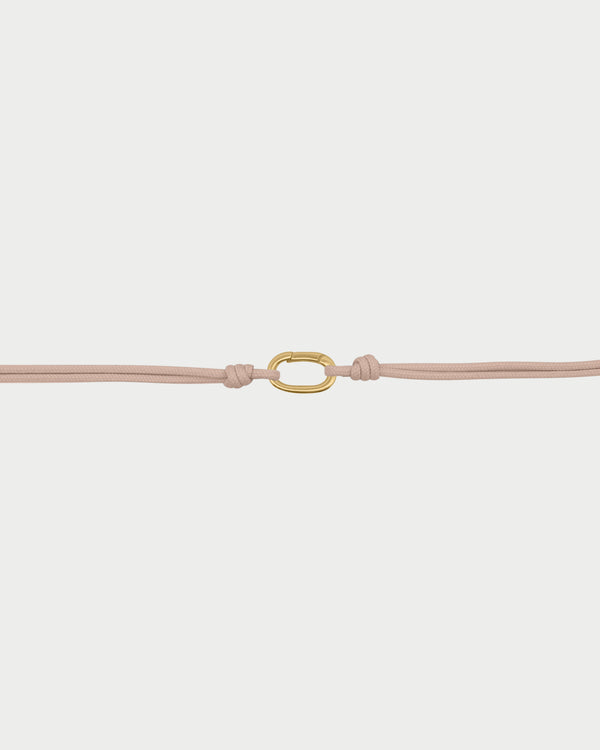 Soft cord choker oval base