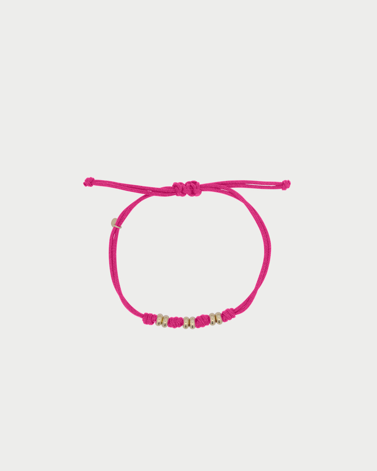 Pulsera de cordón suave con arandelas