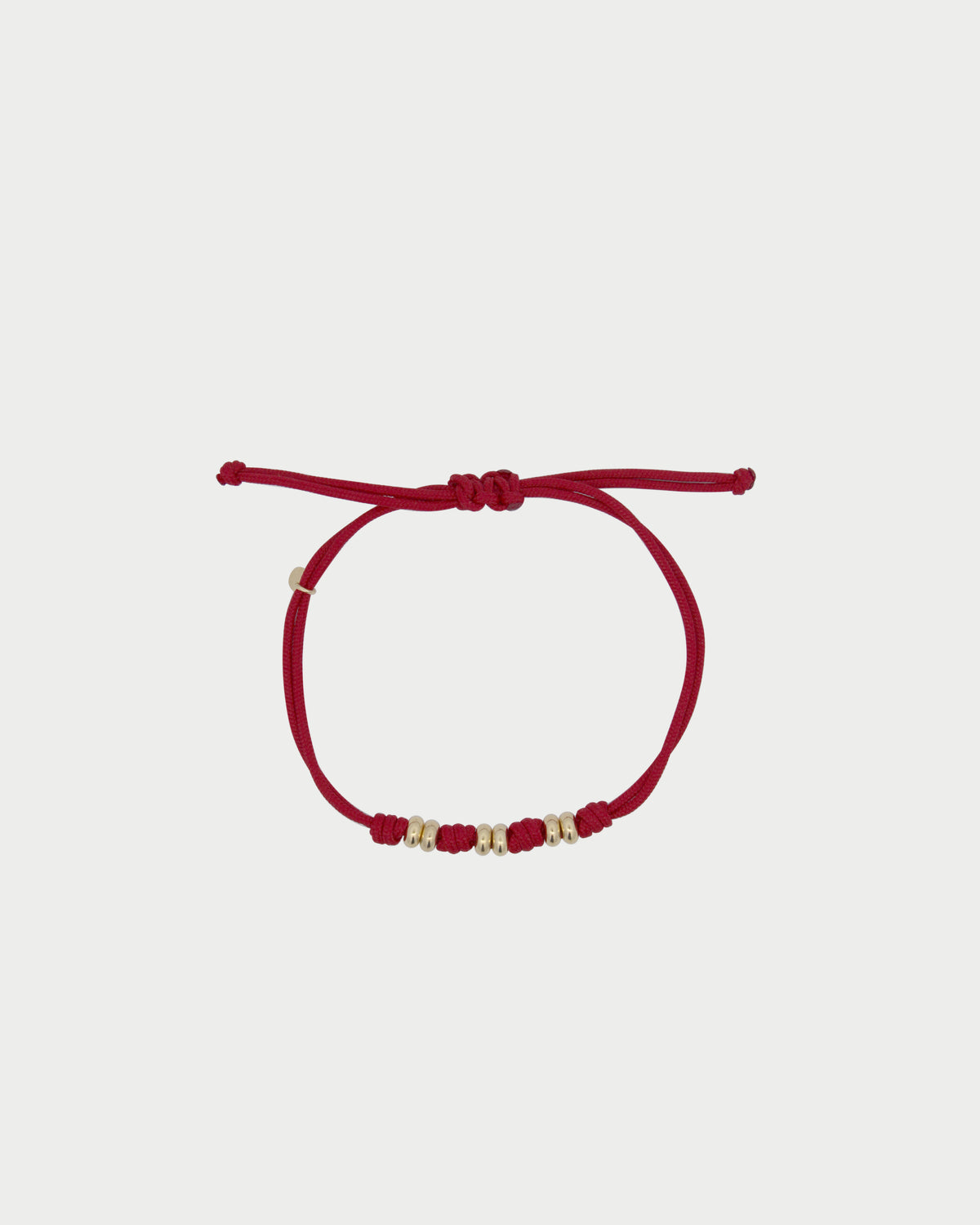 Pulsera de cordón suave con arandelas
