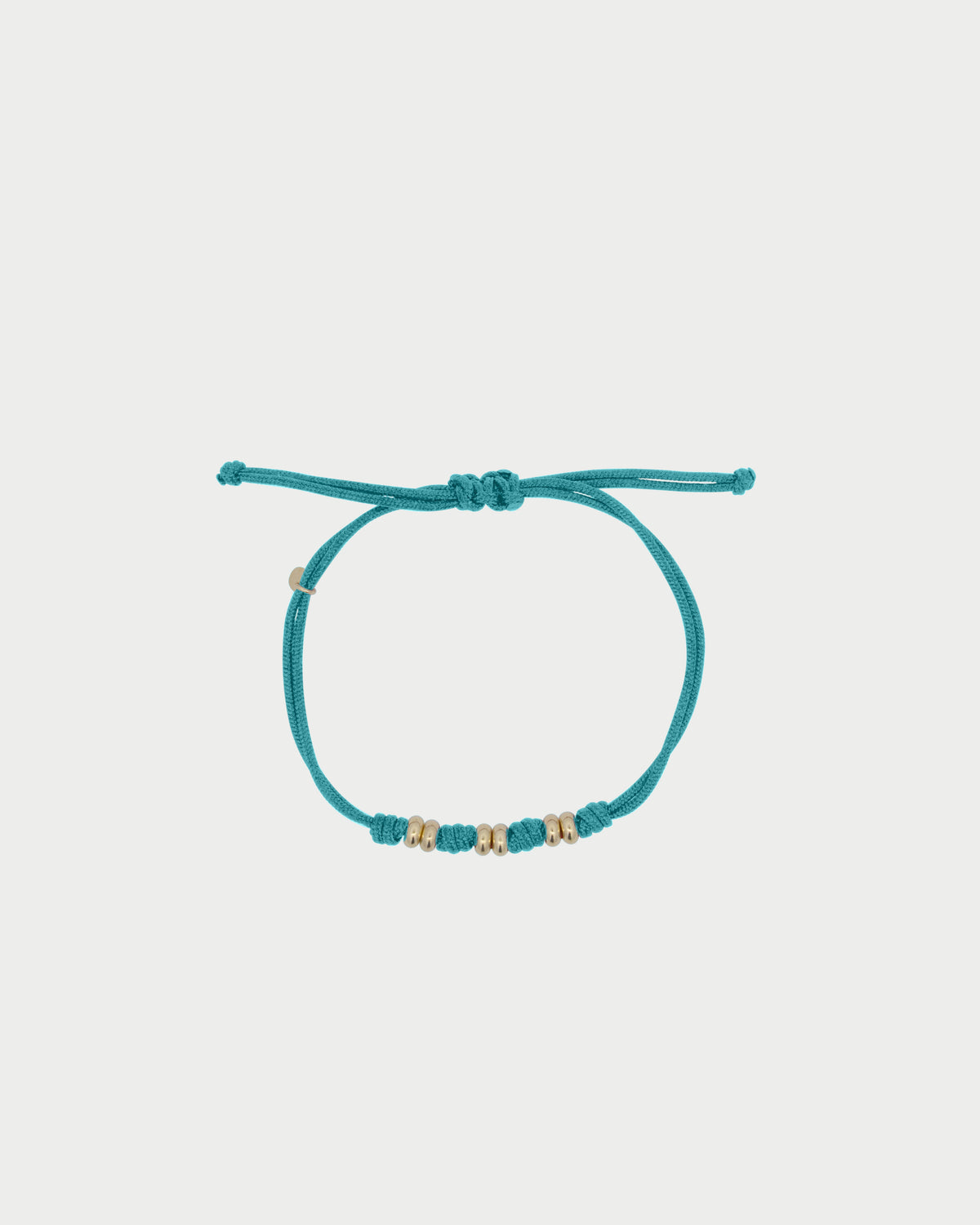 Pulsera de cordón suave con arandelas