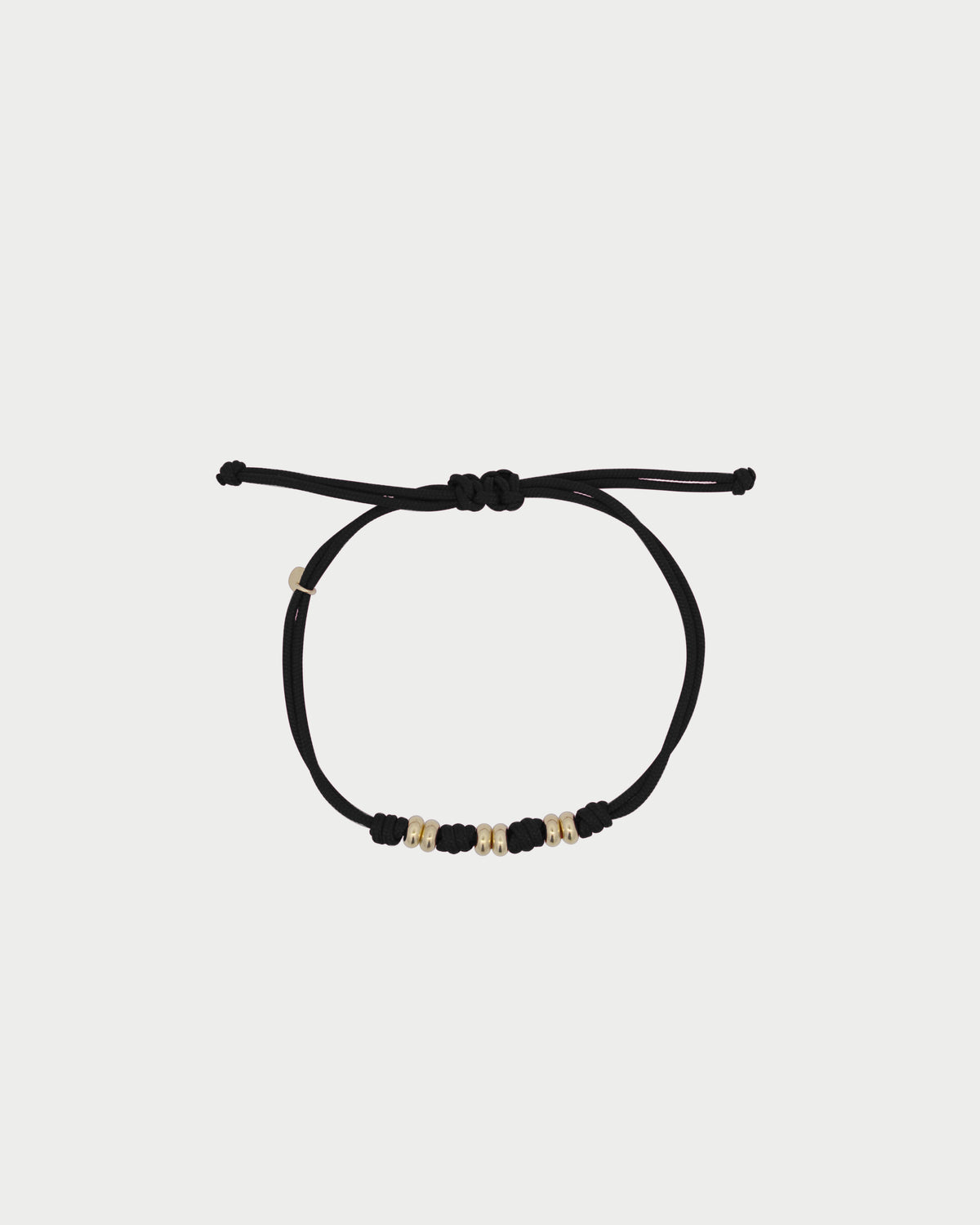 Pulsera de cordón suave con arandelas