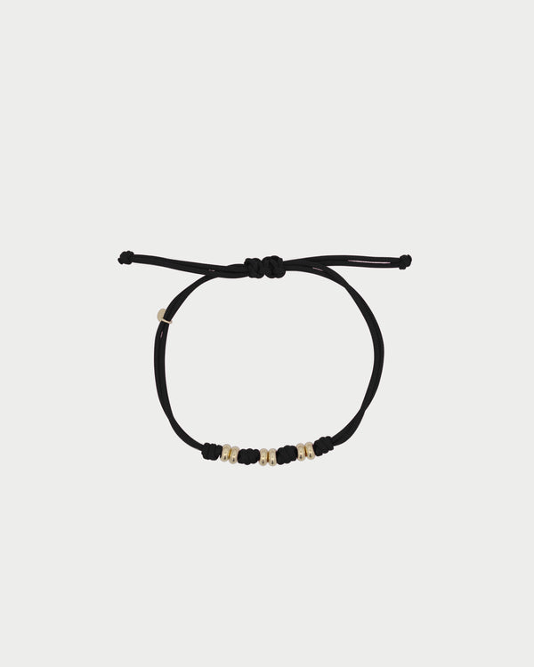 Pulsera de cordón suave con arandelas