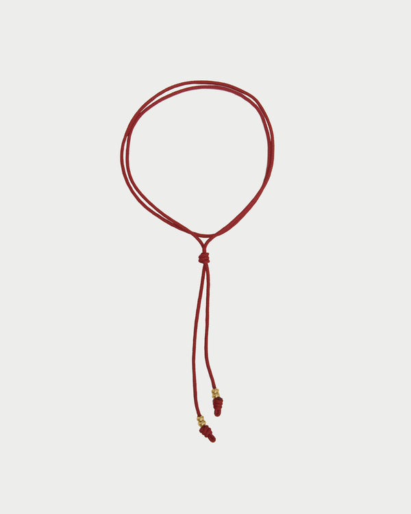 Soft Cord Crew Neck Tie