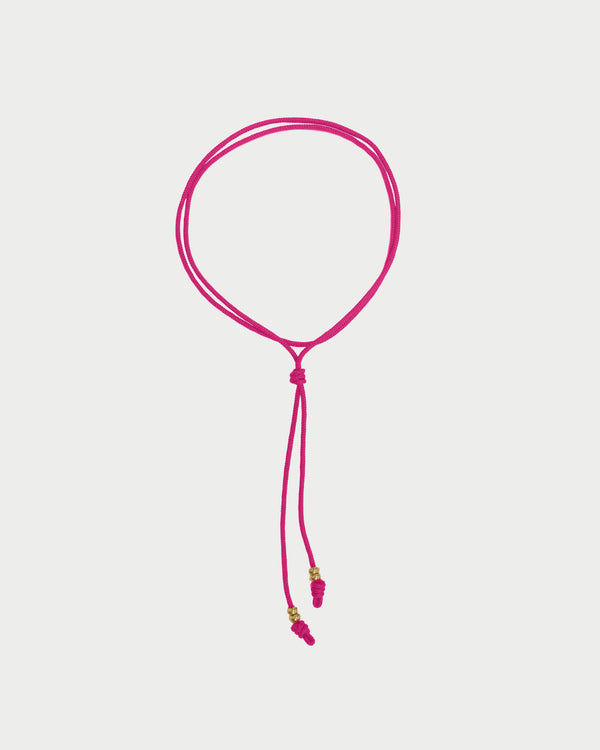 Soft Cord Crew Neck Tie