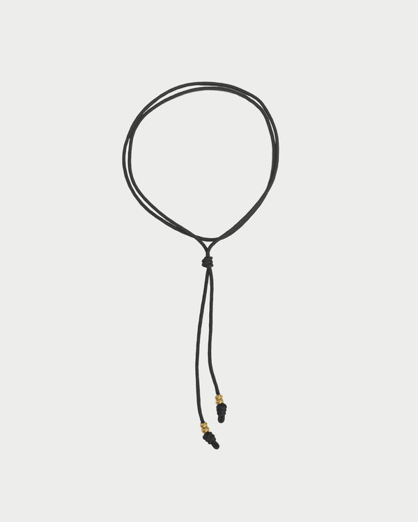 Soft Cord Crew Neck Tie