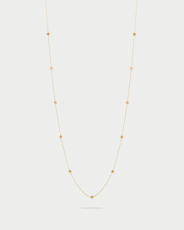 Collar once estrellas