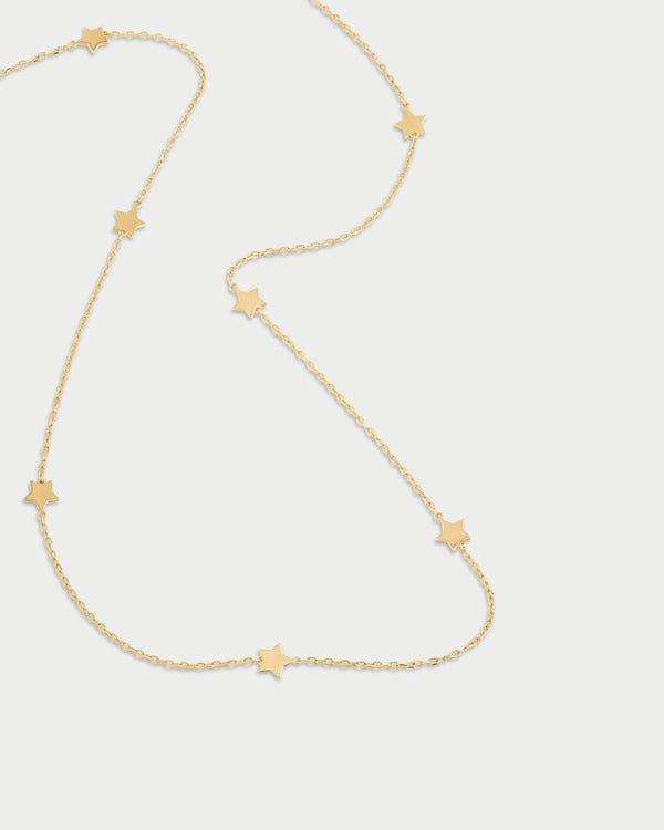 Collar once estrellas