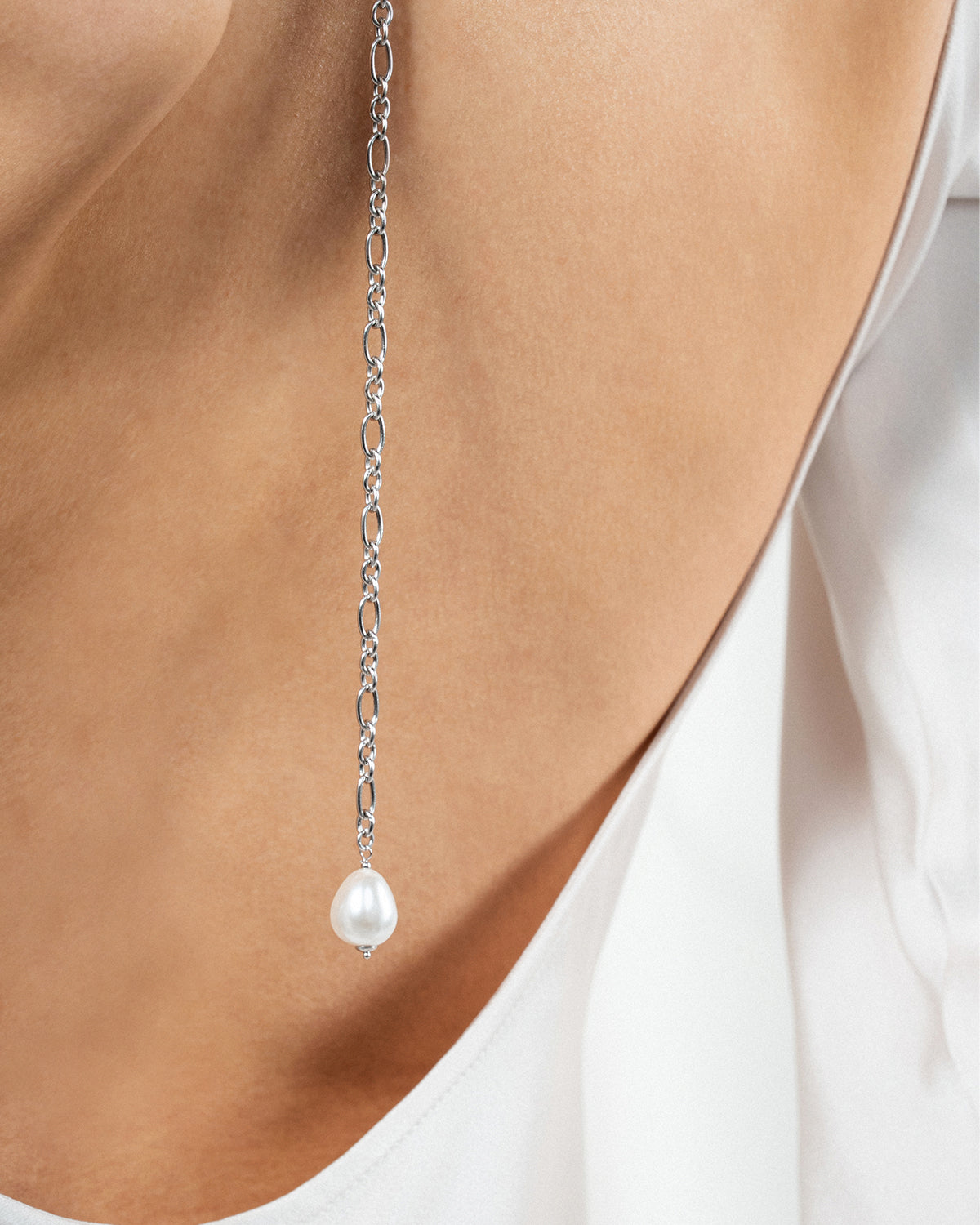 Collana Tie Chain Cascade Halo