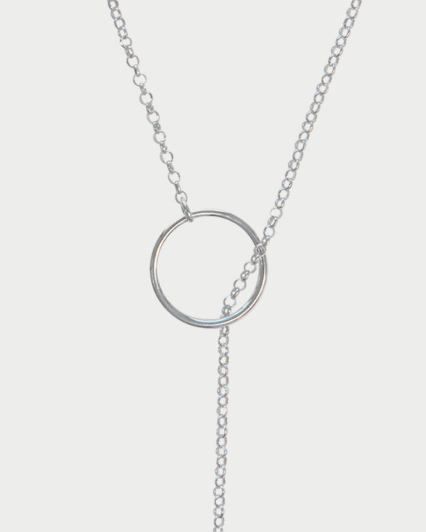 Collana Tie Cerchio Halo