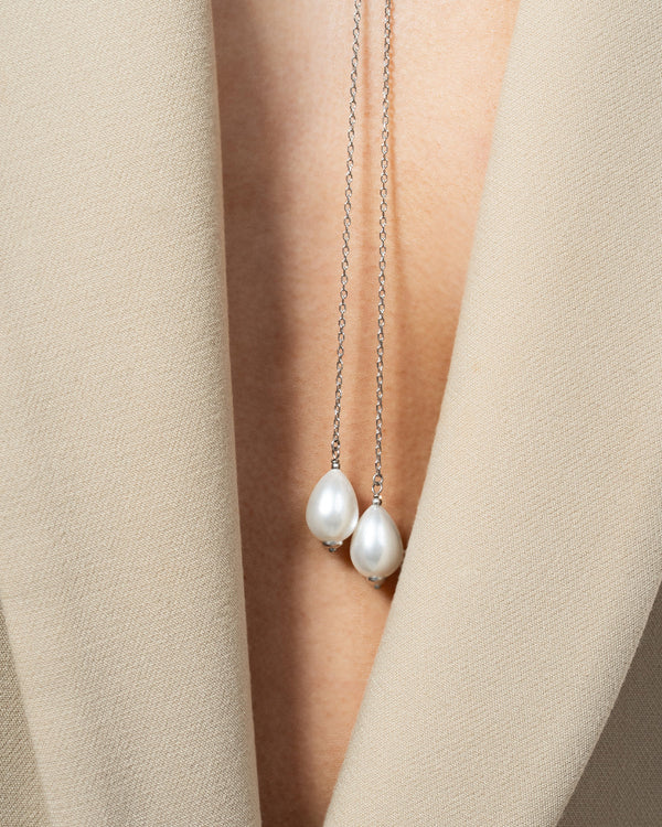 Collana Sali-Scendi Ellisse Pearl