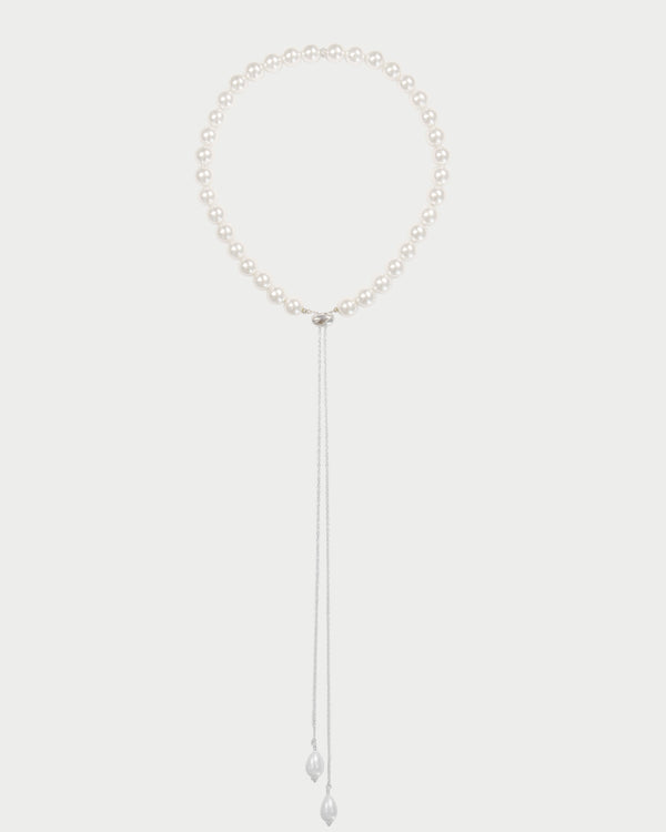 Collana Sali-Scendi Ellisse Pearl