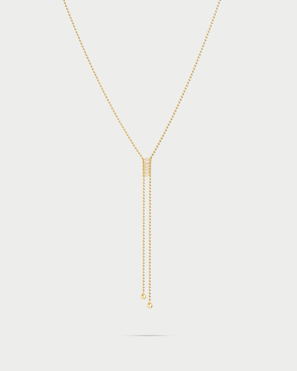 Athena Double Tie Necklace